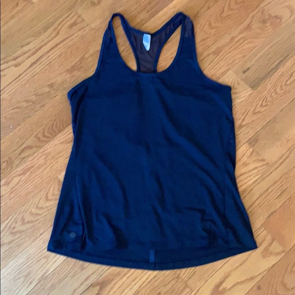 Athleta navy top M